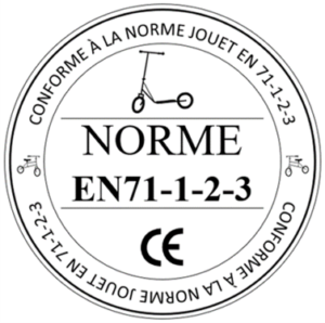 Logo jouets normes européennes EN71