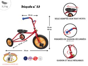 tricycles trottinettes draisiennes fabriquées en France