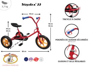 tricycles trottinettes draisiennes fabriquées en France