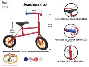 tricycles trottinettes draisiennes fabriquées en France